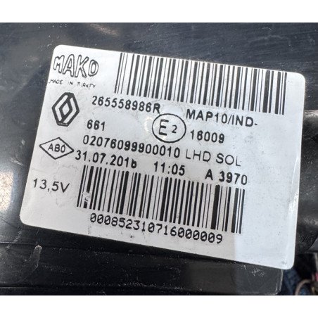 Renault Megane IV Sedan Farolim Esquerdo Painel