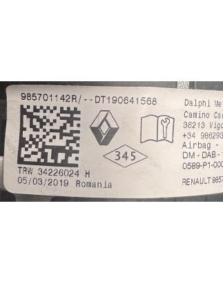 Dacia Lodgy Kit Airbags