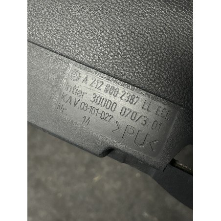 Tablier 	Mercedes Benz Classe E W212