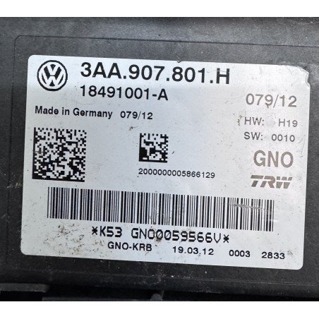 Volkswagen Passat CC B7  Kit de Imobilização
