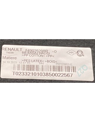 Renault Megane IV  Fundo Mala