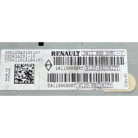 Renault Megane III Radio