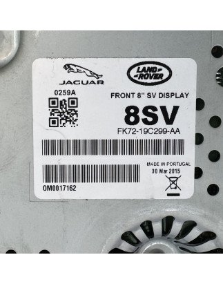 Jaguar XE Display