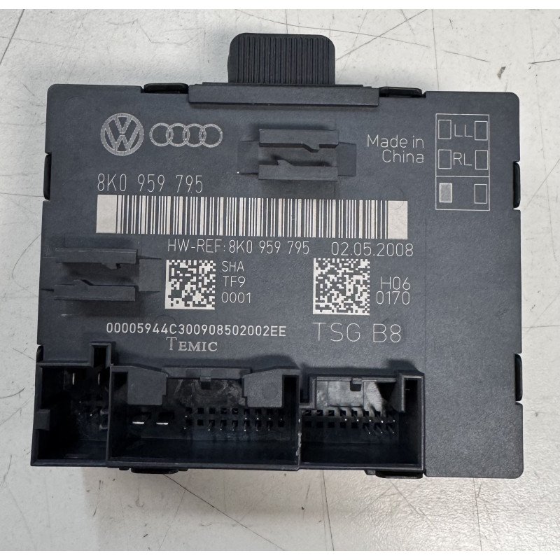 Audi A4 B8 Módulo Porta Trás Esquerda