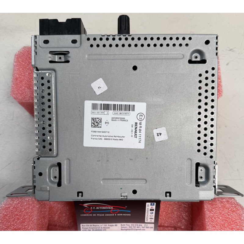 Renault Captur I / Clio IV / Zoe Radio