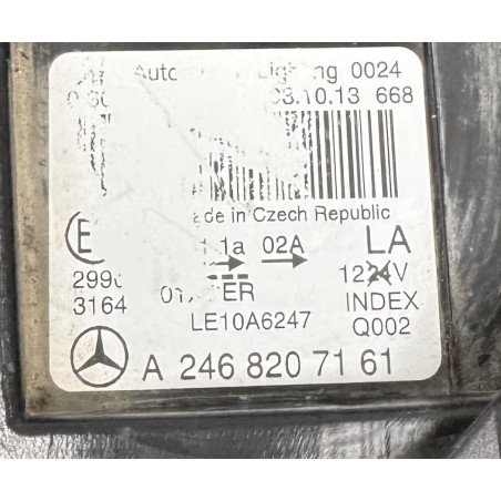 Mercedes Benz Classe B W246 Otica Esquerda
