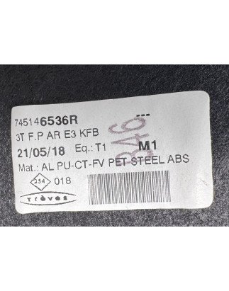 Renault Megane IV Tampa Fundo Mala