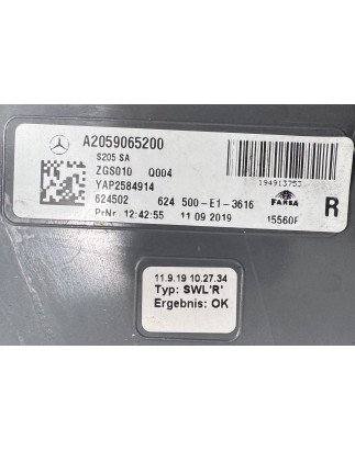Mercedes Benz Classe C W205 / S205 Farolim Direito