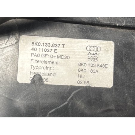 Audi A4 B8 / Audi A5 8T Caixa Filtro Ar